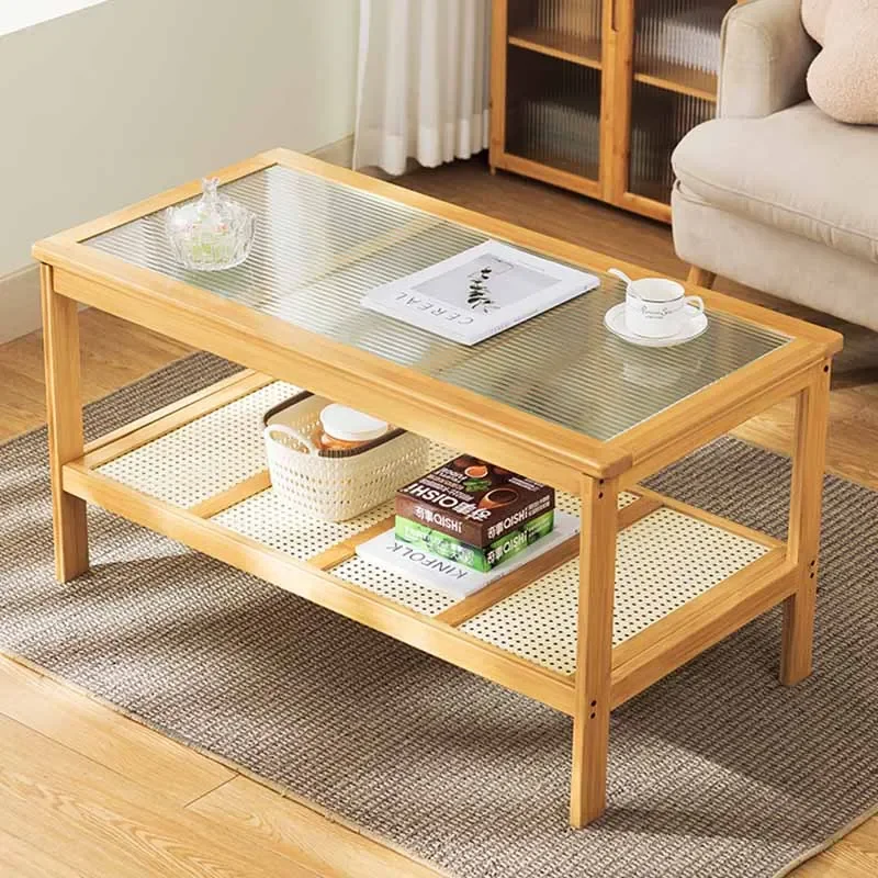 Aesthetic Room Furniture Side Table Wooden Corner Table Simple Modern Coffee Dining Tv Night Service Stolik Kawowy Nordic Middle