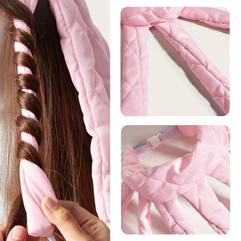Heatless Curling Rod Headband Octocurl Hair Curler No Heat Soft Foam Rollers Lazy Hair Curler Wave Formers Sleeping Styling Tool