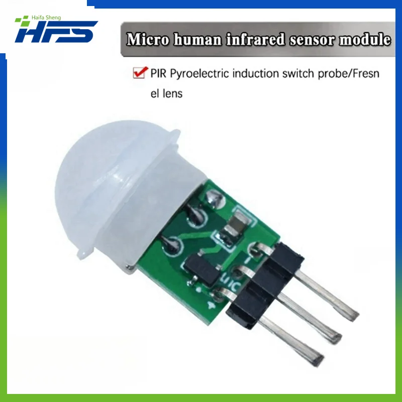 

Mini IR Pyroelectric Infrared PIR Motion Human Sensor Automatic Detector Module AM312 Sensor DC 2.7 to 12V
