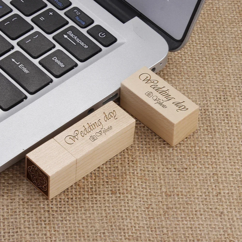 

JASTER Wooden Seal Pen USB Flash Drives 128GB Engraving Memory Stick 64GB Free logo Pen Drive 32GB Business gift U Disk 16GB 8GB