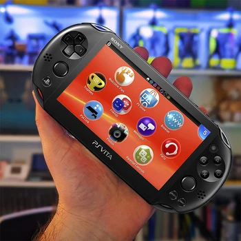 Original Sony PSVita 2000 PS Vita 2000 Slim Console With PKGJ Store Free Games 64GB/128GB Memory Card PSV2000 5