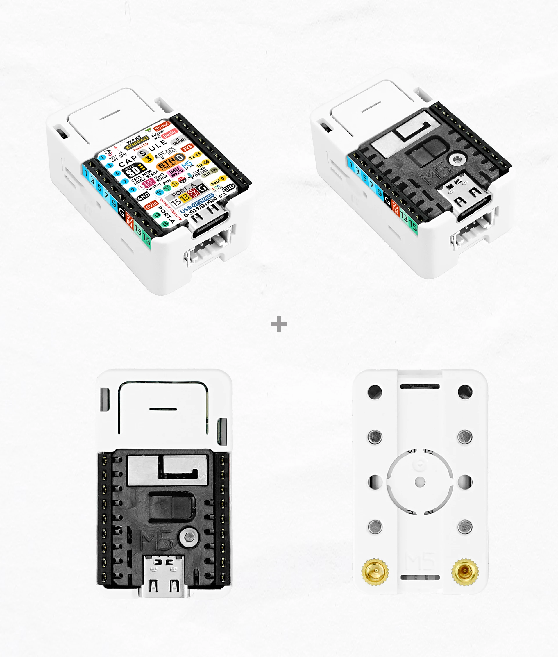 Official M5Capsule Kit w/ M5StampS3 IOT