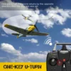 Volantexrc Remote Control Airplane Bf109 2.4ghz 4ch 400mm Wingspan One Key U-turn Aerobatic Rc Plane Model Collect Toy Gift 6
