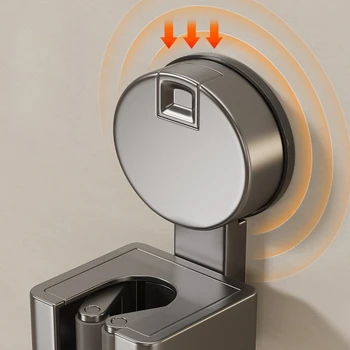 ราวแขวนผ้าขนหนูแบบสุญญากาศ, ไม่ต้องเจาะรู, ราวแขวนผ้าขนหนูแบบยืดหดได้สำหรับห้องน้ำ, ที่เก็บผ้าขนหนูในห้องน้ำ 1