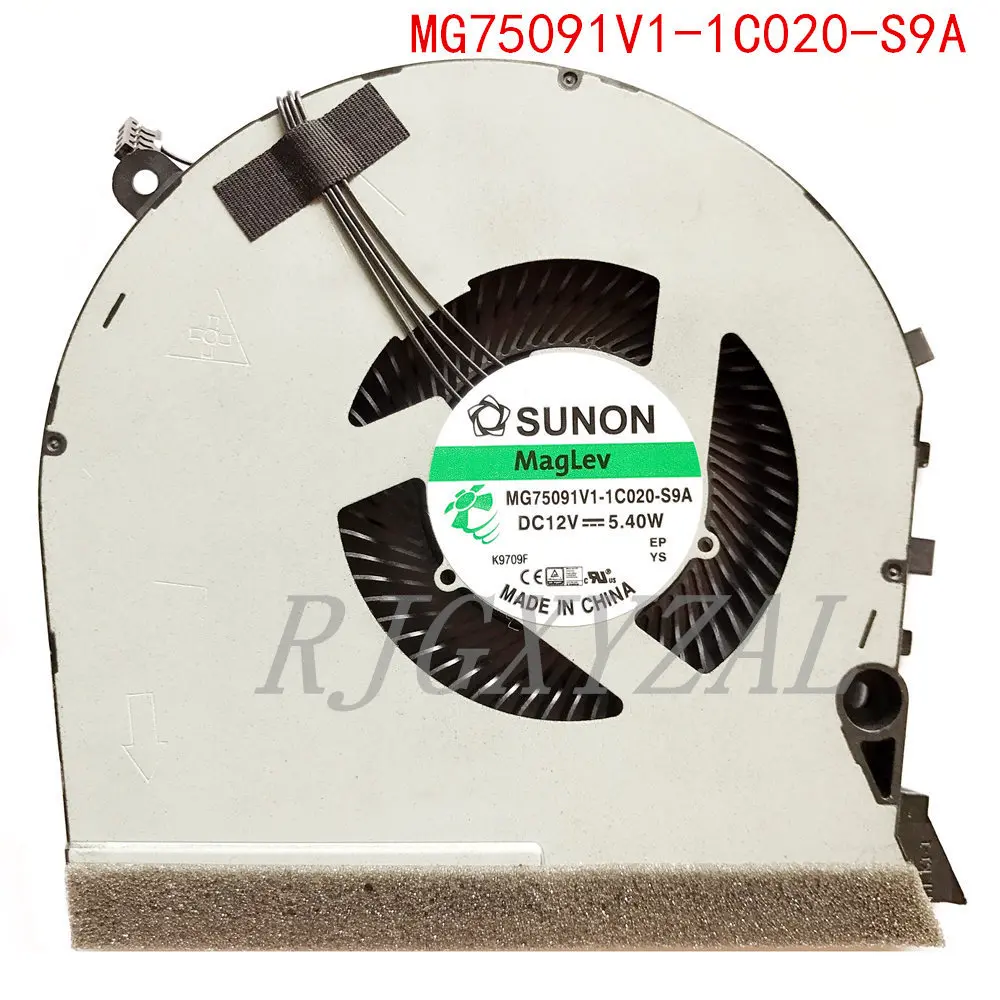 laptop CPU GPU Cooler fan for HP 5 PLUS 17-CB TPN-C144 MG75151V1-1C010-S9A MG75151V1-1C020-S9A MG75091V1-1C010-S9A DC12V 5.40W