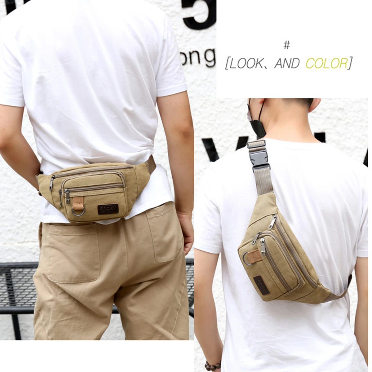 classic style canvas bag
