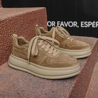 Luxury Brand Men's Genuine Leather Sneakers New Trend Treking Flat Shoes Non-Slip Walking Footwear Classic Comfy Vulcanize Shoes 1