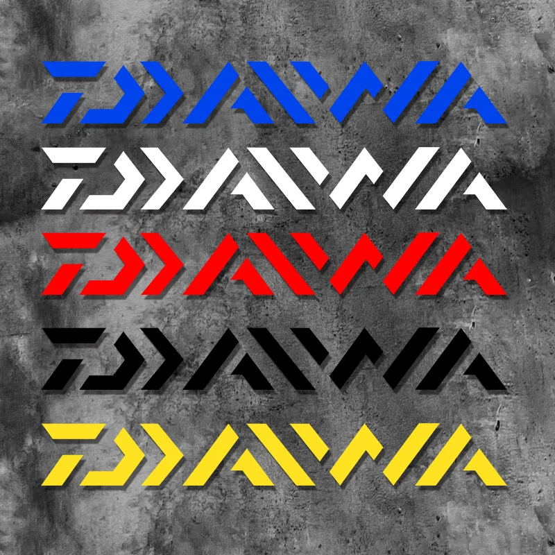 Pegatina de vinilo impermeable con logotipo JDM Daiwa para decoración de tanque de combustible de motocicleta