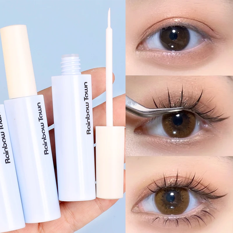 

Strong Adhesive Waterproof Eyelash Glue Quick Dry False Eye Lash Glue Long Lasting Clear White Color Makeup Eyelashes Extension