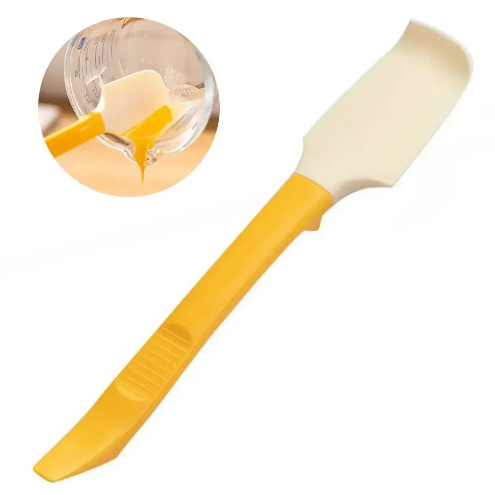 Multi-functional Silicone Butter Knife Scraper High Temperature Resistant Elbow Stirring Stick Can Opener Baking Jam Spatula kitchen tools baking tools kitchen spatula