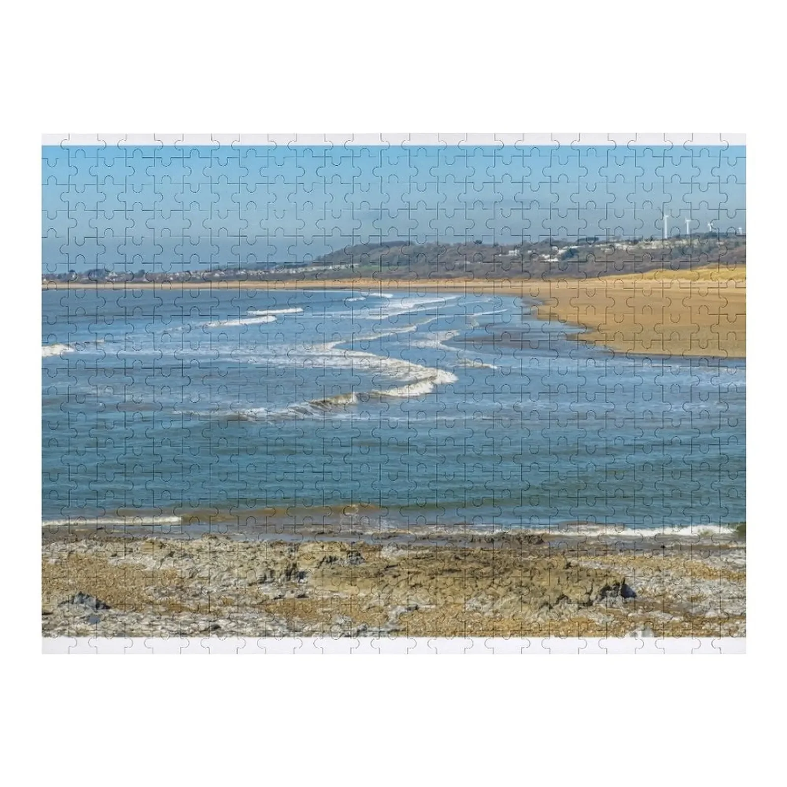 

River Ogmore Estuary Ogmore by Sea Wales Jigsaw Puzzle Custom Jigsaw Novel Toys For Children 2022 Jigsaw Custom Puzzle