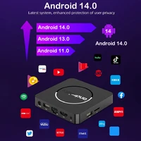 ТВ-приставка Android Q10, Android 14, двойной Wi-Fi, 2,4G и телефон, ОЗУ Google Voice, 4 ГБ, 8 ГБ, 64 ГБ, 128 ГБ, медиаплеер, 3D, 8K видео, 4K телеприставка — изображение 2