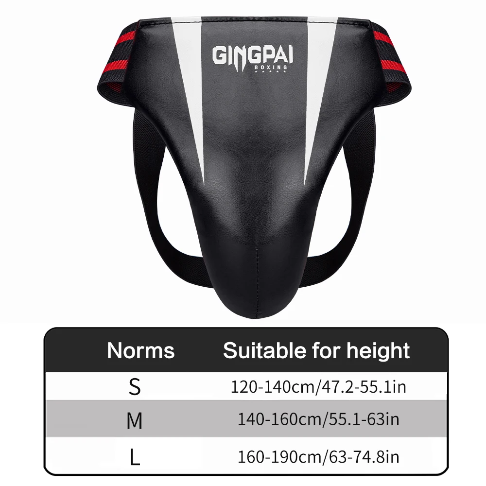 Thicken Adult Male Female Kids Sanda Crotch Guard Taekwondo MMA Groin Protector Kick Boxing Penis Protection Guard Men Jockstrap groin protector