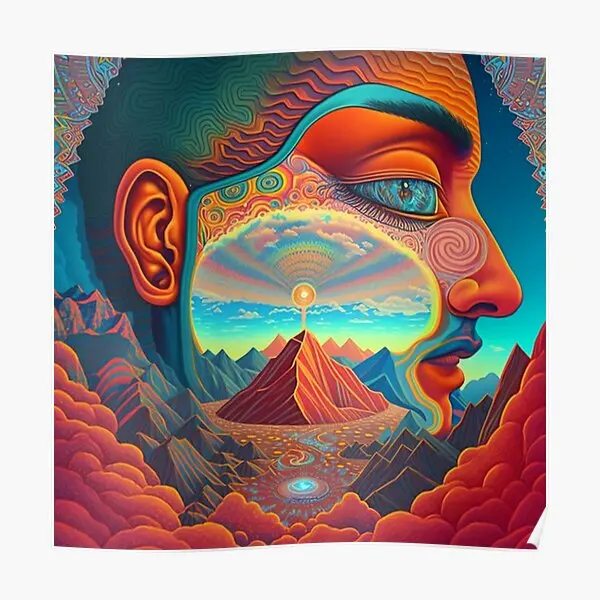 

Плакат мечтательный с эффектом свечения, домашний принт, винтажный художественный декор, картина для комнаты, забавная картина, Современное украшение на стену, Фреска без рамки