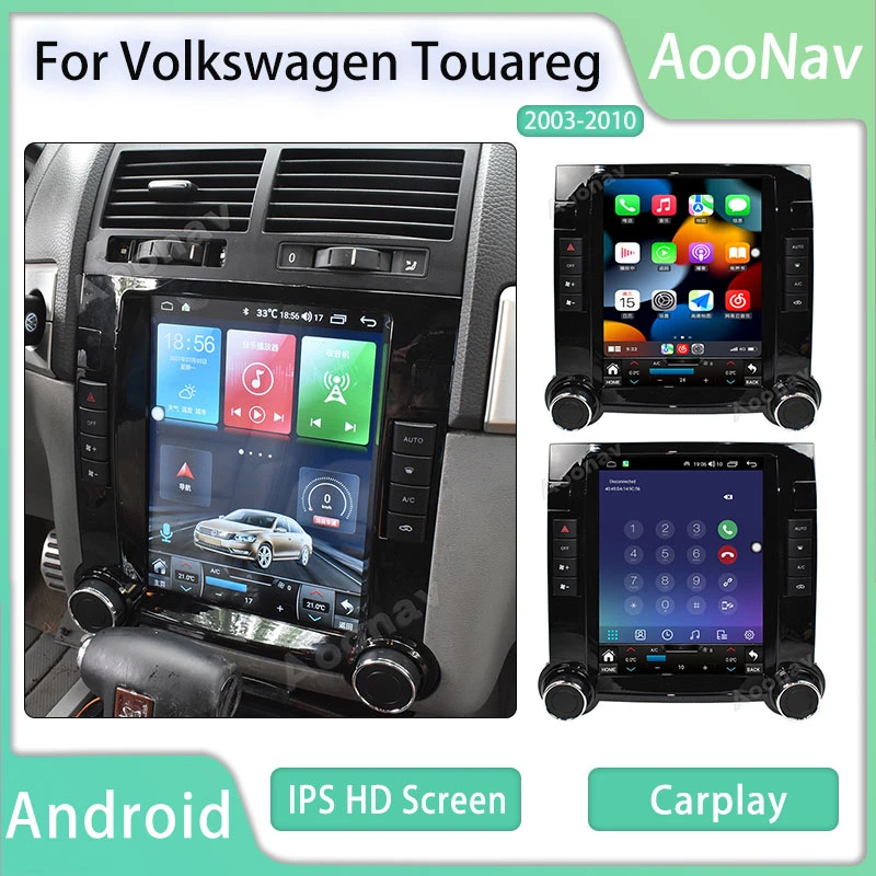 Android 11 Car Radio For Volkswagen Touareg 20032010 System Touch