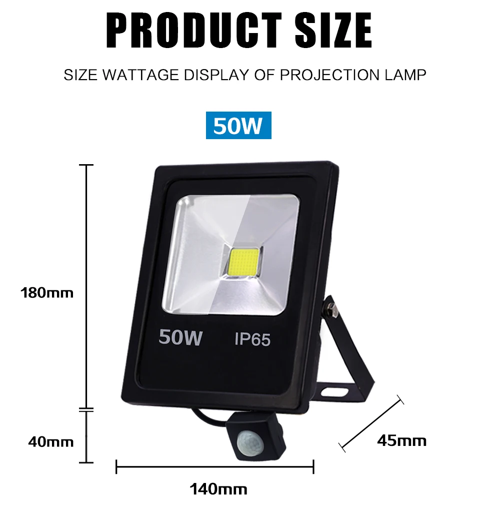 Led Flood Light Lighting Refletor 50W 30W 10W 220V 240V S576b9a5fe52a4d06b40556dc748d11d4p