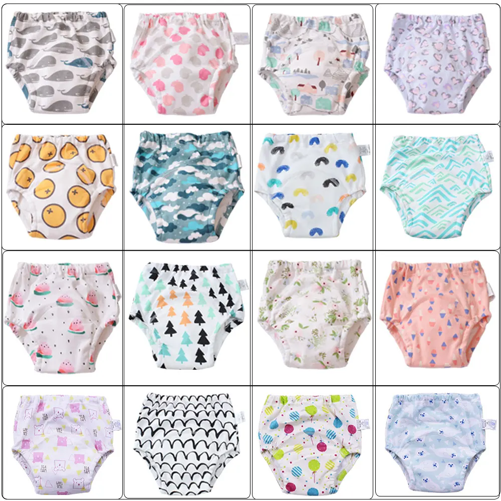 Babyfriend Reusable Washable Baby Training Pants Kids Underwear Cloth