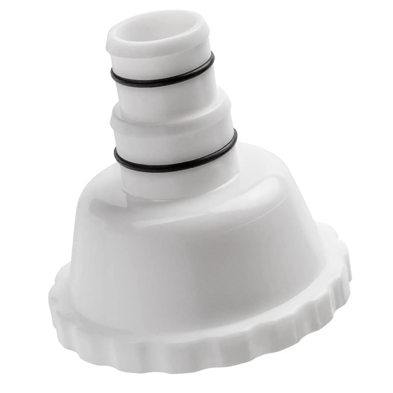 

Skimmer Adapter Replacement Easy to Install Vacuum Hose Skimmer Adapter for RX Skimmer above Ground Pools 3.6'' Internal Thread