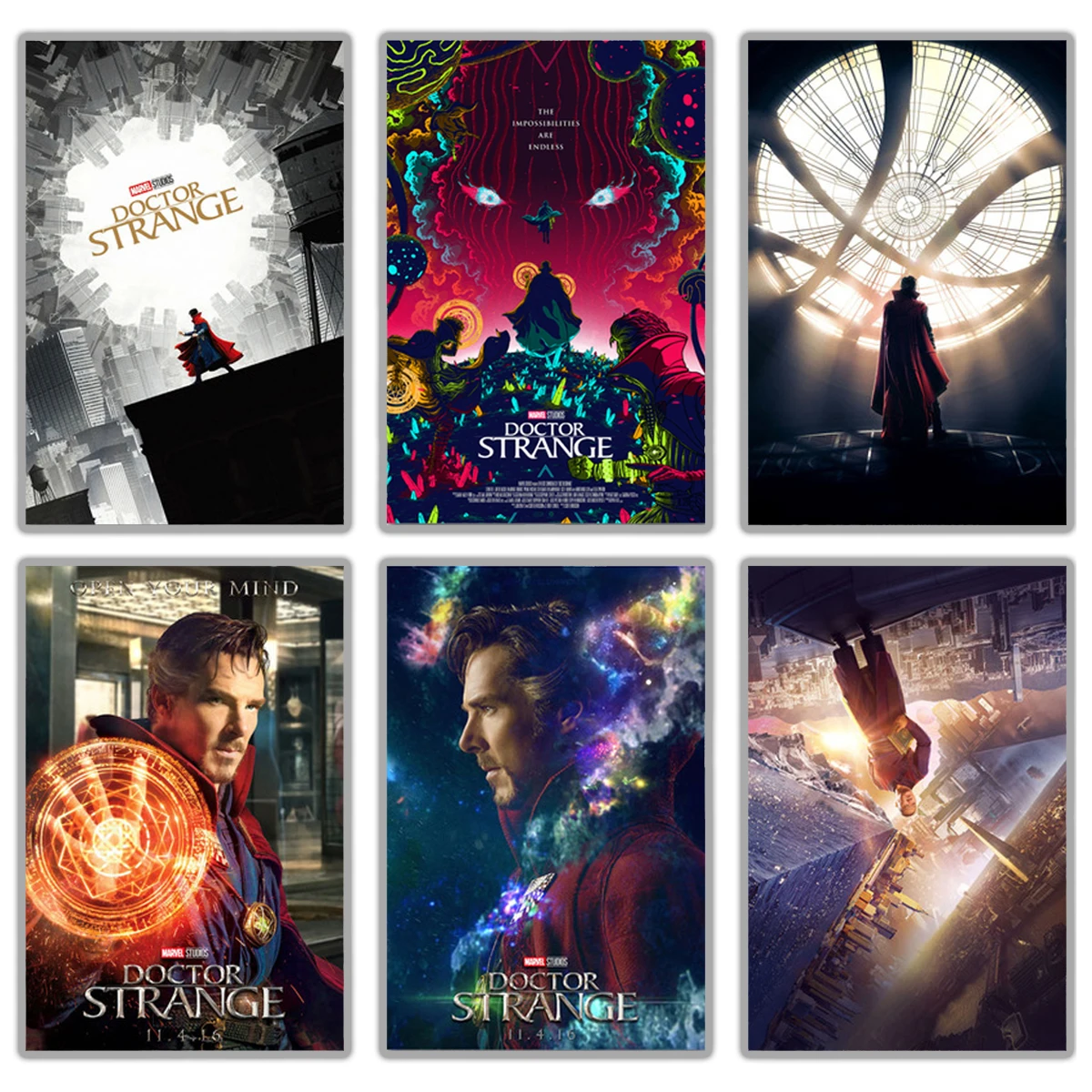 Disney Diamond Marvel Doctor Strange Movie Posters Embroidery Cross Stitch 5D Diy Diamond Mosaic Living Room Decoration