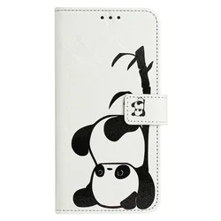 Leather Flip Wallet Case with Card Slot and Cartoon Design - Premium Painted Back Cover for Galaxy Note 20 Ultra (YB0720)