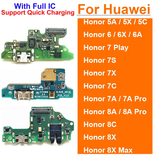 USB Charger Board For Huawei Honor 6 5A 5X 5C 6X 6A 7C 7A Pro 8A