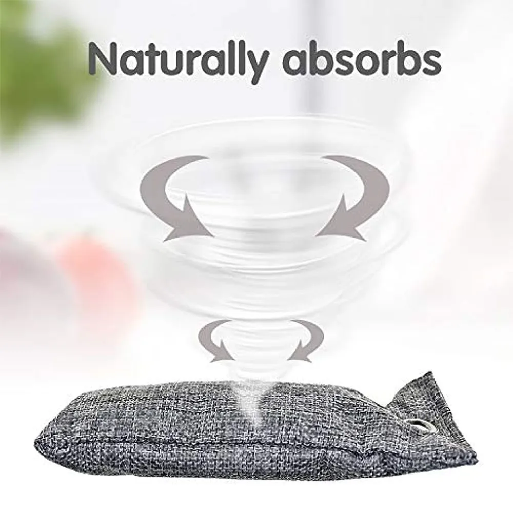 10 Packs Natural Air Purifying Bag Shoe Deodorizer and Odor Eliminator Natural Activated Bamboo Charcoal Non-Toxic Home and Car bamboo charcoal air purifier activated charcoal odor absorber bamboo charcoal odor absorber