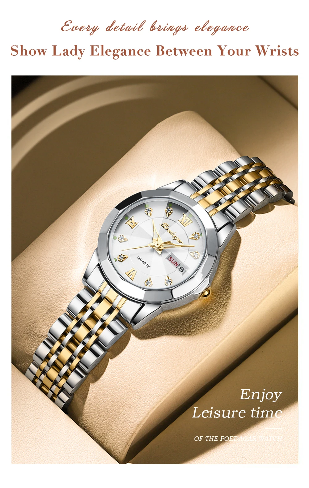 Orologio POEDAGAR - Styling elegante