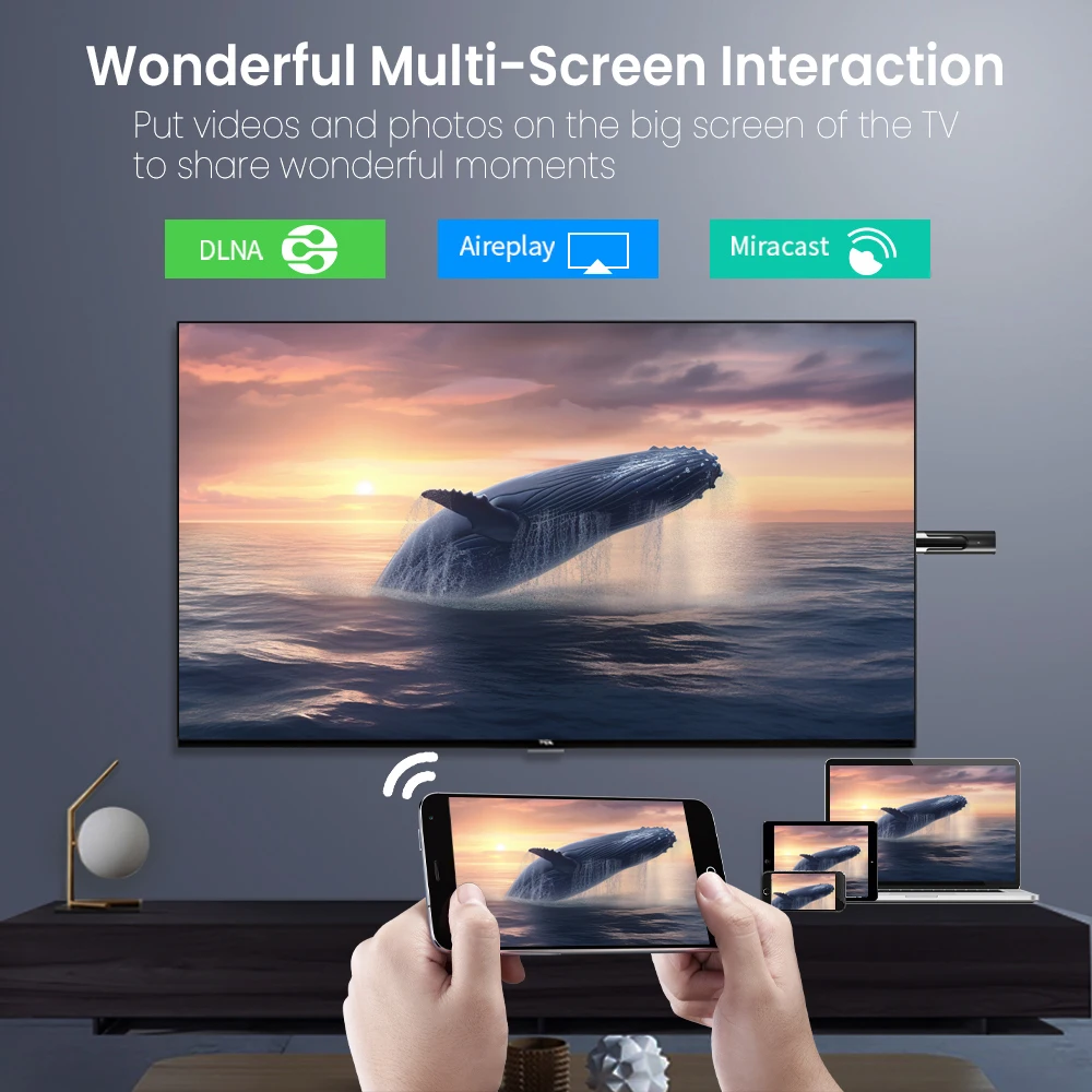 Transpeed 안드로이드 11.0 ATV TV 스틱, 음성 리모컨 포함, 4GB 64GB 스마트 박스, AmlogicS905Y4 BT 5.0 와이파이 2.4G 5G 4K HDR10 미디어 플레이어