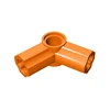 Gobricks 10pcs Parts Axle and Pin Connector Angled #5-112.5 degrees Compatible With 32015 Toys Assembles Blocks 2022 3