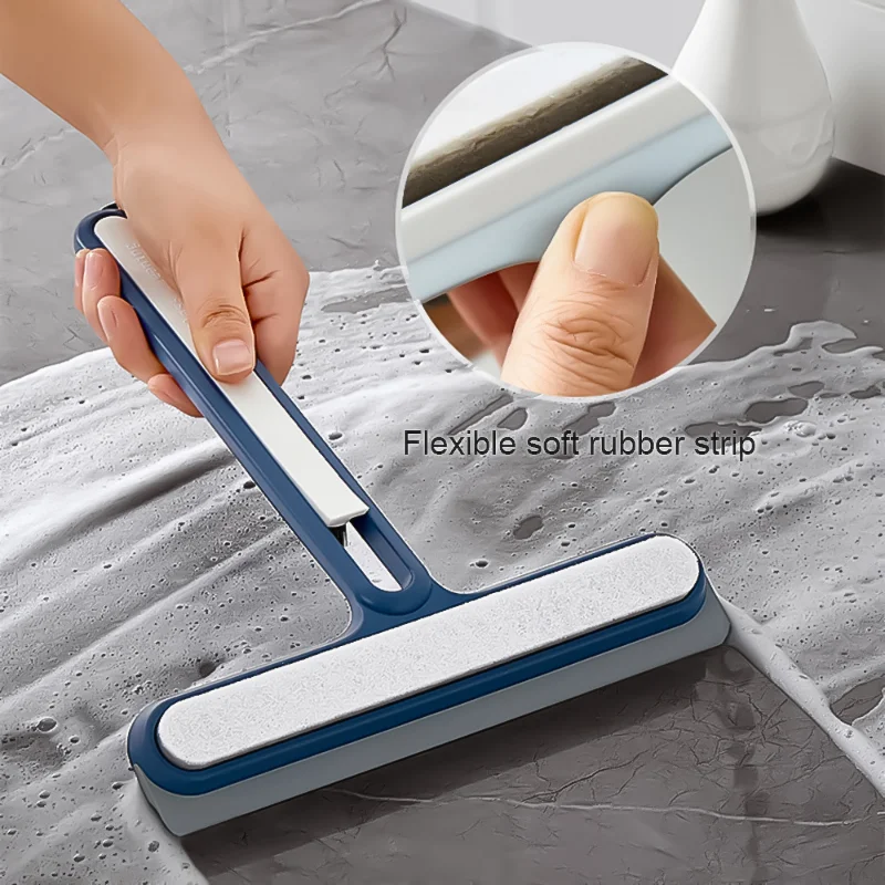 

Universal Window Glass Cleaning Squeegee Wiper Car Househol Water Scraper with Mini Brush Clean Tools