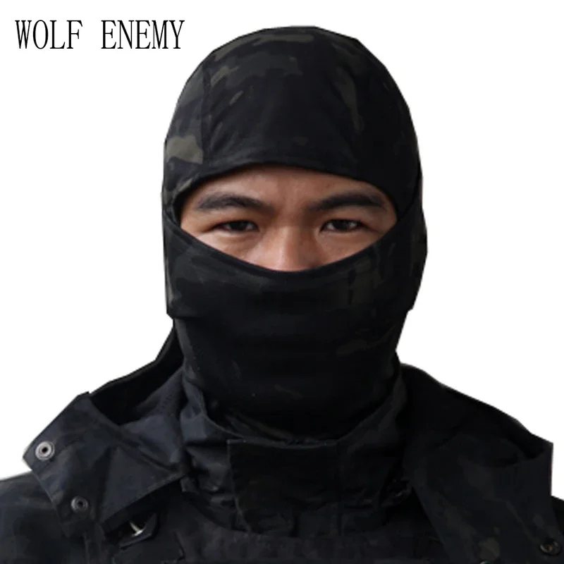 Hot Multicam Arid Tactical Nijia Balaclava/ MCA Full Face Soft Skullies & Beanies Hunting Cap