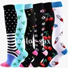 New Compression Socks 20-30mmHg Knee High Nurse Medical Varicose Veins Edema Diabetes Marathon Men Women Sport Compression Socks