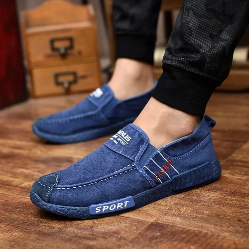 남성용 통기성 캐주얼 신발, Zapatillas Hombre 청바지, 캔버스 신발, 패션 플랫 로퍼 에스파드리유, 소프트 솔 스니커즈, 트렌드 5
