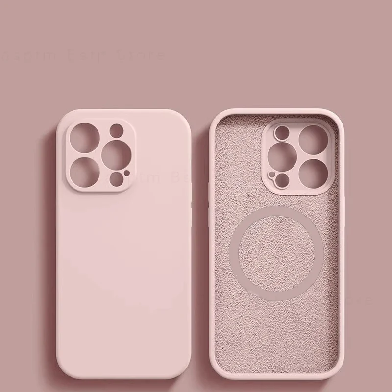 ตัวเลือกสินค้า ซิลิโคนเหลวรุ่นใหม่สำหรับเคสแม่เหล็ก Magsafe คุณภาพสูง