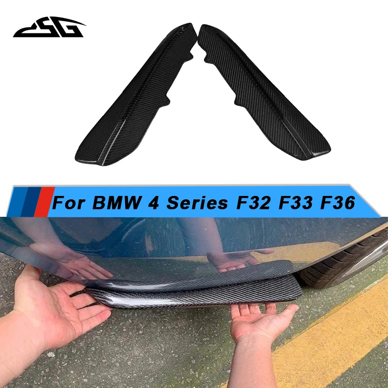 

Carbon Fiber Rear Bumper Lip Diffuser Splitter Canard Spoiler For BMW 4 Series F32 F33 F36 M Sport 2013-2018 Car Body Kit