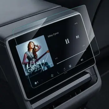 Pellicola Protettiva in Vetro Temperato per Auto Tesla Model 3 Highland Model Y Juniper 2024 2025, Schermo Touch per Controllo Centrale Posteriore