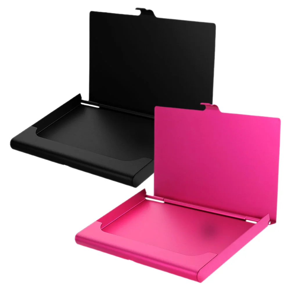 

Sublimation Office Cards Holder DIY Heat Transfer Case Business for Men Blank Metal Storage