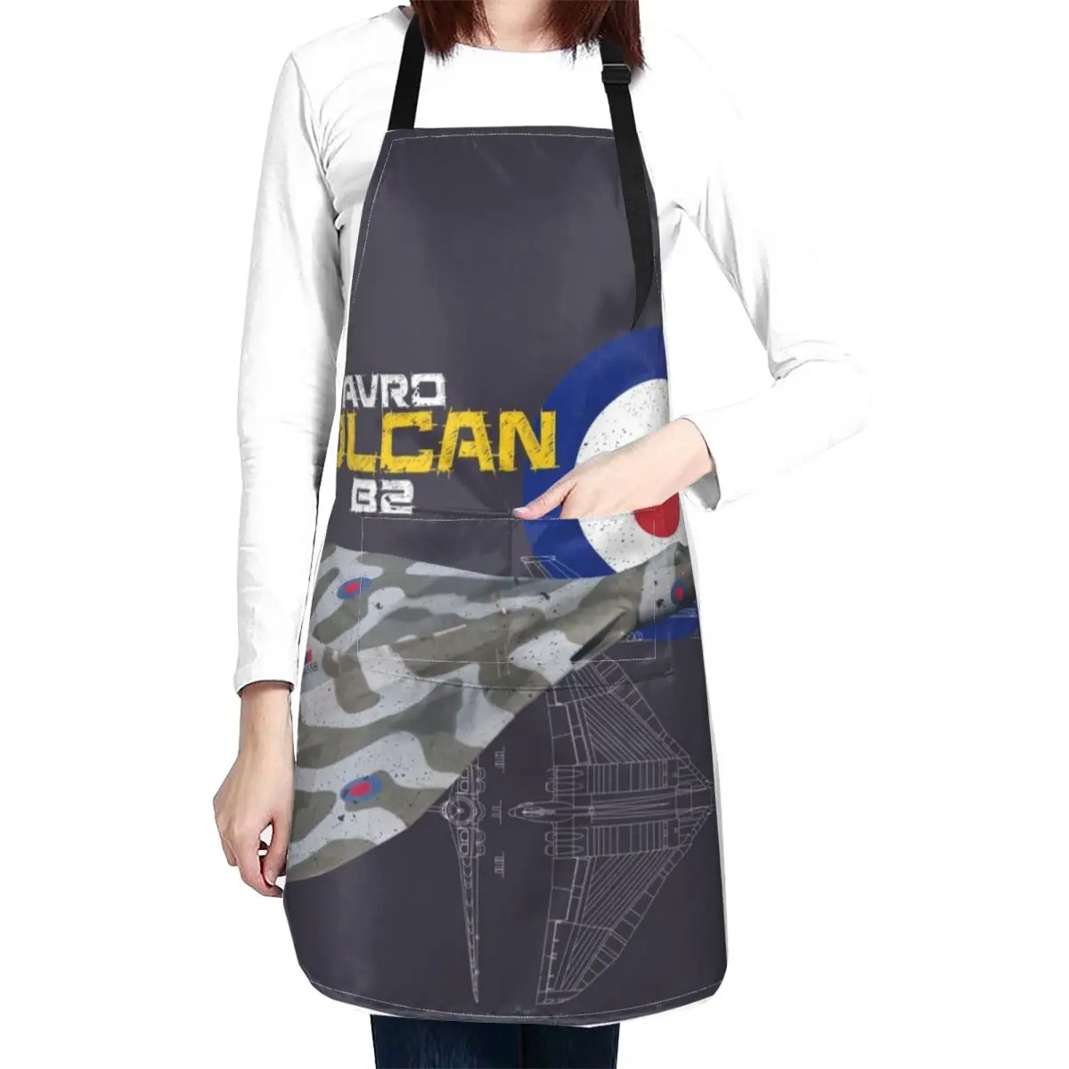 

British Avro Vulcan B2 Apron Kitchen Aprons Children'S Apron Kids Apron Waterproof Apron