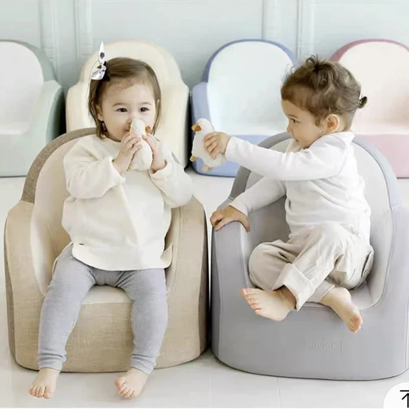 Kids Chair Sofa Child Baby Playpens Kinder Kawaii Children's Kid Couch Bumper Room Opens Lounger Pouf Toddler Furniture Bean Bag