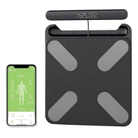 Posture Scale for Body Weight and Fat Percentage, 8 Electrodes Larger Platform Digital Scale for BMI 28 Body Composition 1