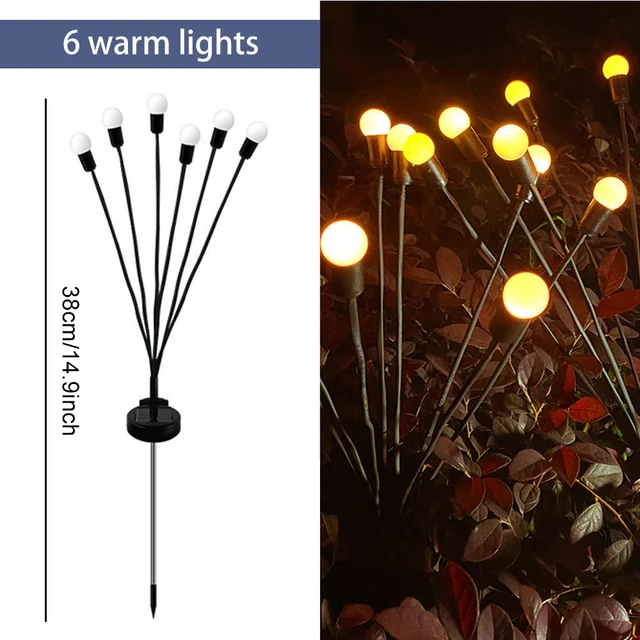 6 LED warm