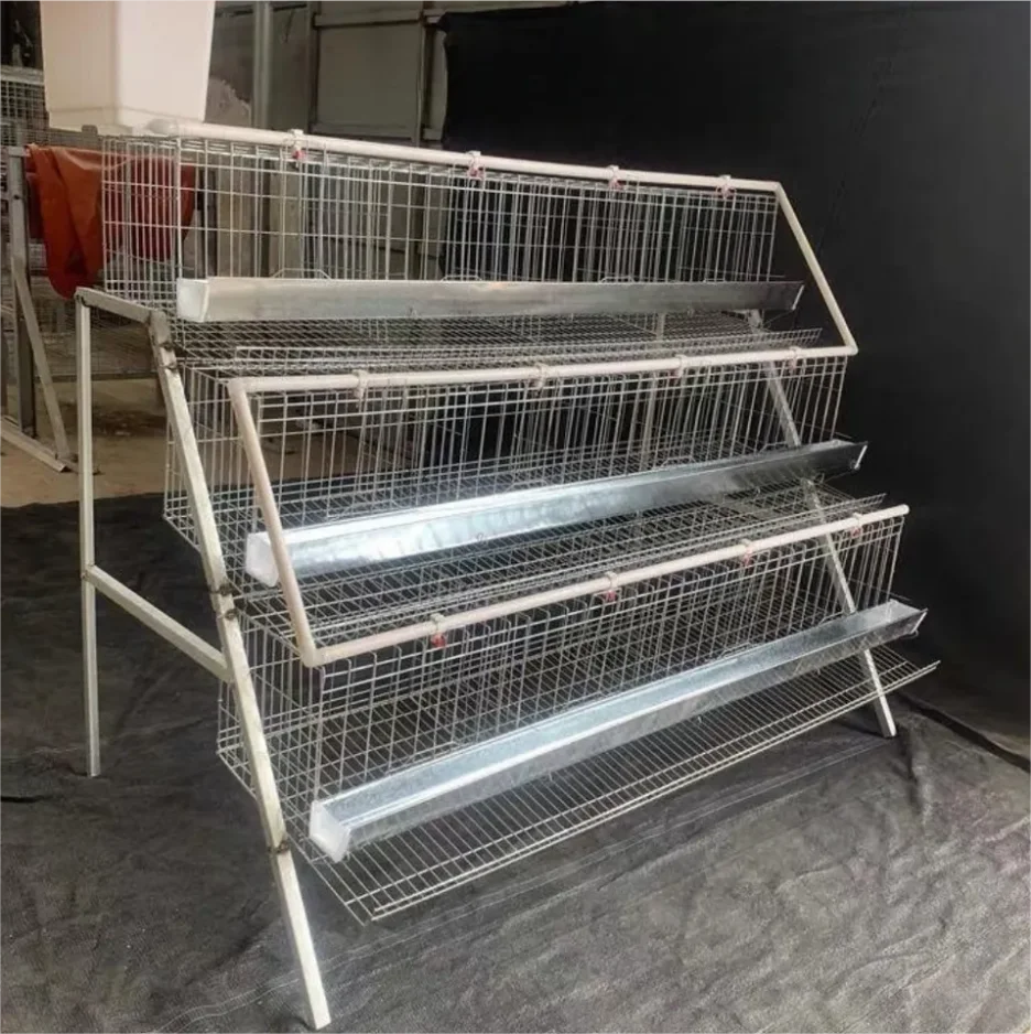 A Type Battery Layer Chicken Cages Automatic Egg Poultry Farming Equipment System