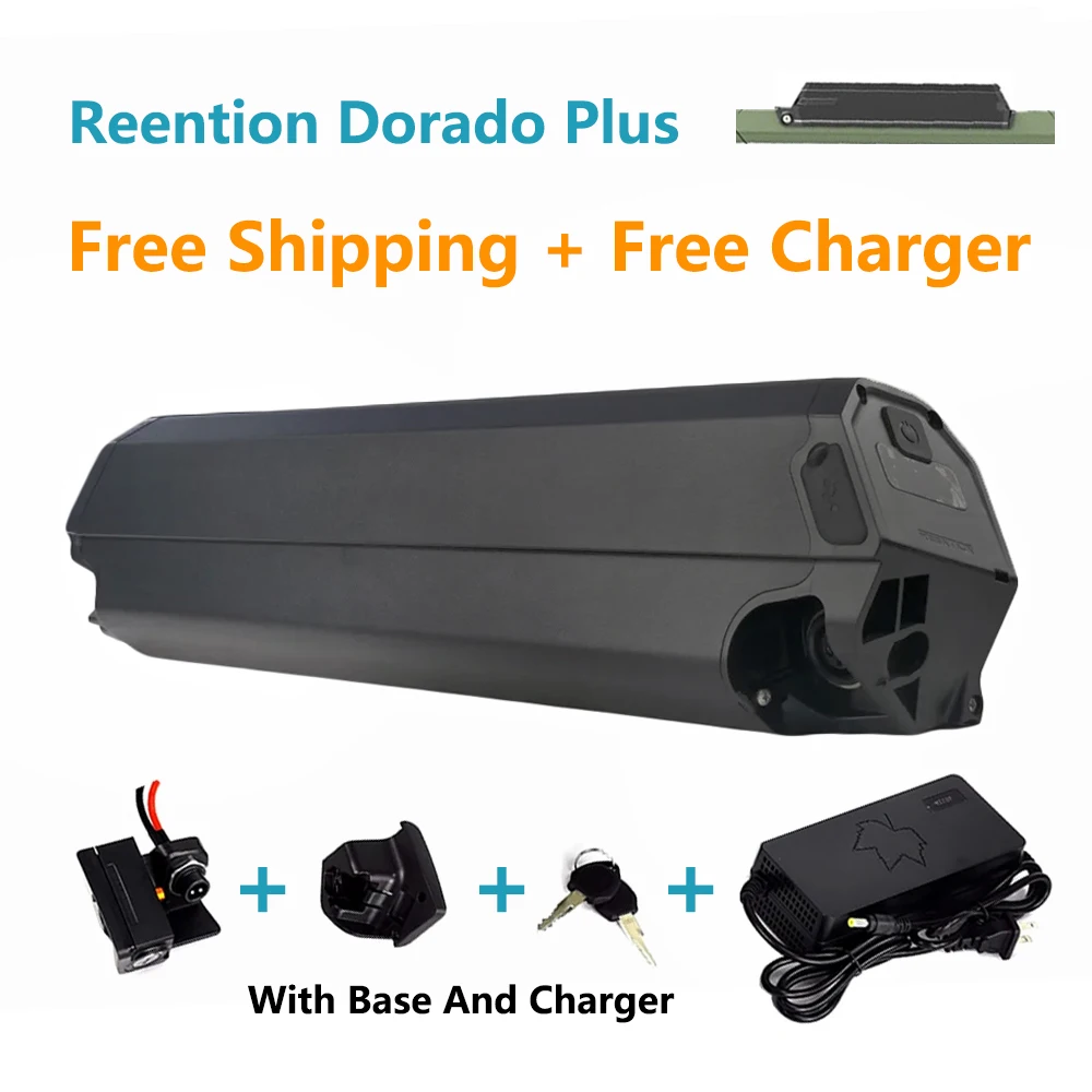 48V 17.5Ah Reention Dorado Plus E-bike Battery For Aspen NCM Vakole CO26 Fafrees F100 M2s 15ah 16ah Electric Bicycle Batteries