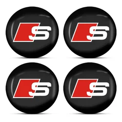 Premium 56mm Car Wheel Center Hub Caps Protector Cover - Sleek Car Accessories (Black)