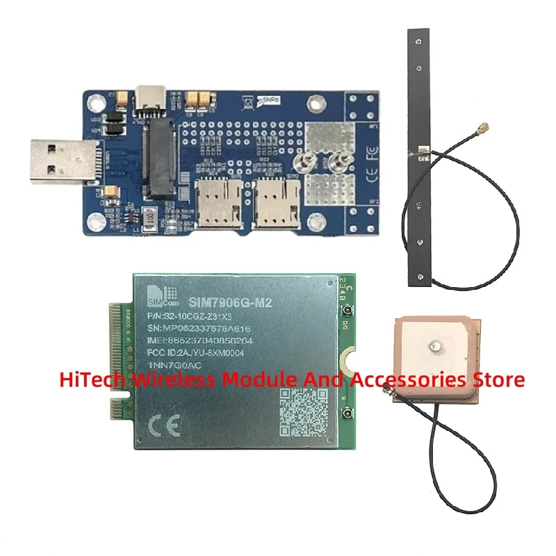 SIMCOM SIM7906G SIM7906G-M2 CAT6 LTE M.2 module /only accessories/with ...