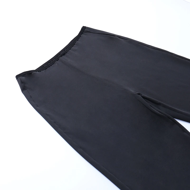 S576d7084d7794733aba926068c5fe743s Y2K Gothic Black Lace Mesh Flared Pants Sexy Harajuku Aesthetic See Through Long Trousers Vintage Women Summer Pants Streetwear