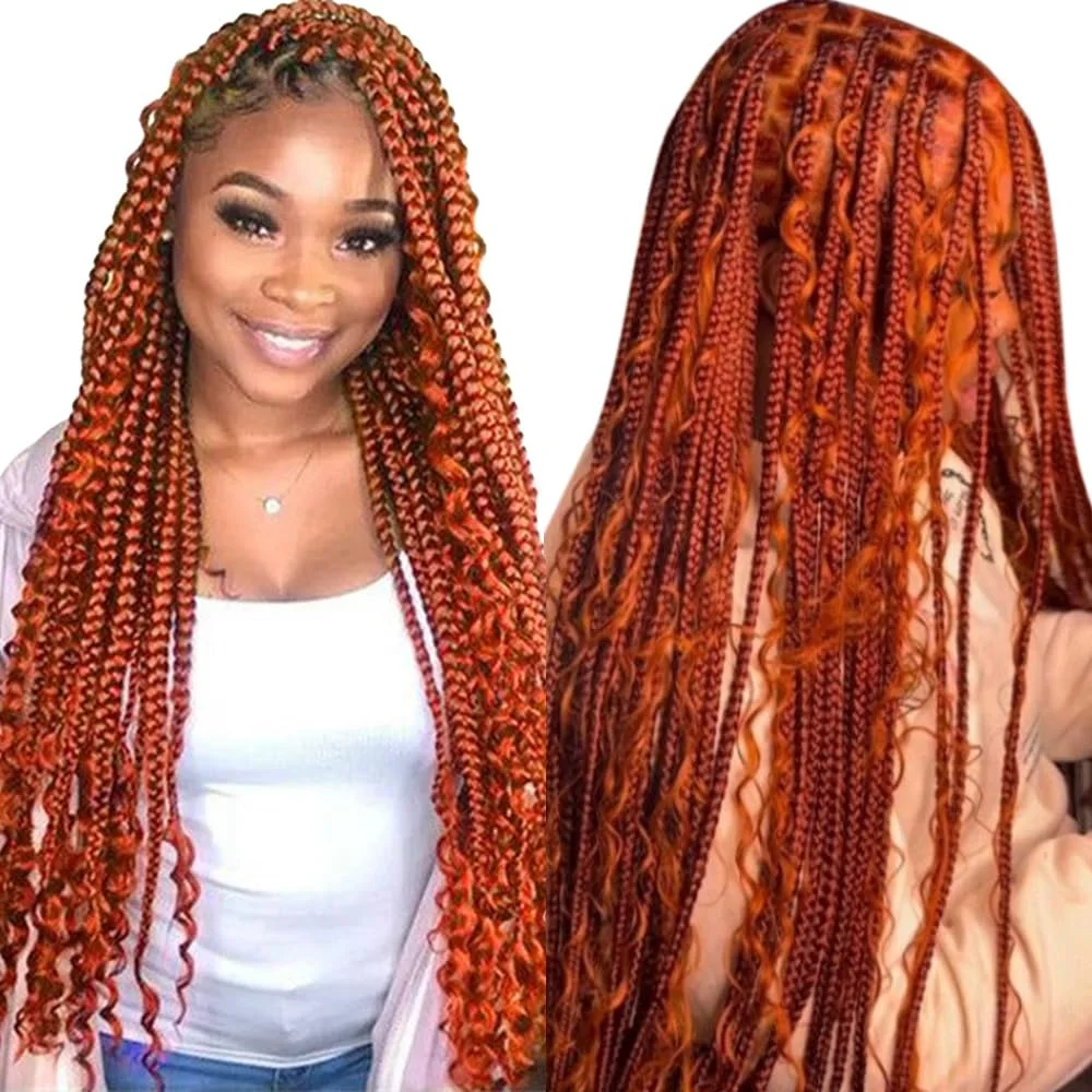 350# Boho Braids Human Hair Bundles 16-28 inch for Boho Braiding