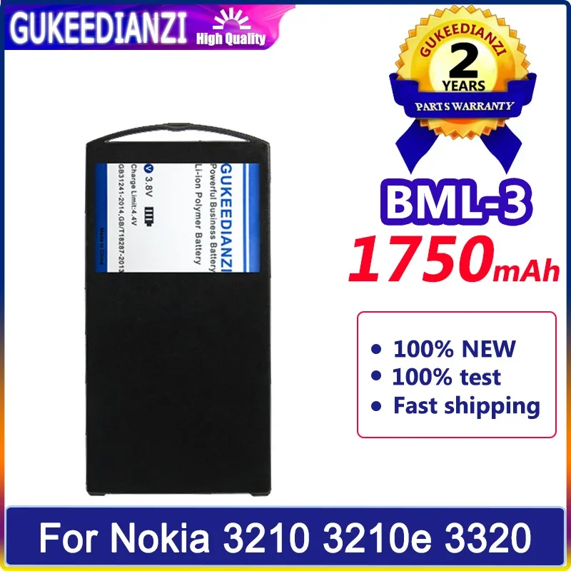 Batteria Gukeedianzi Bml-3 Bml3 1750Mah Per Batteria Nokia 3210 3210E 3320