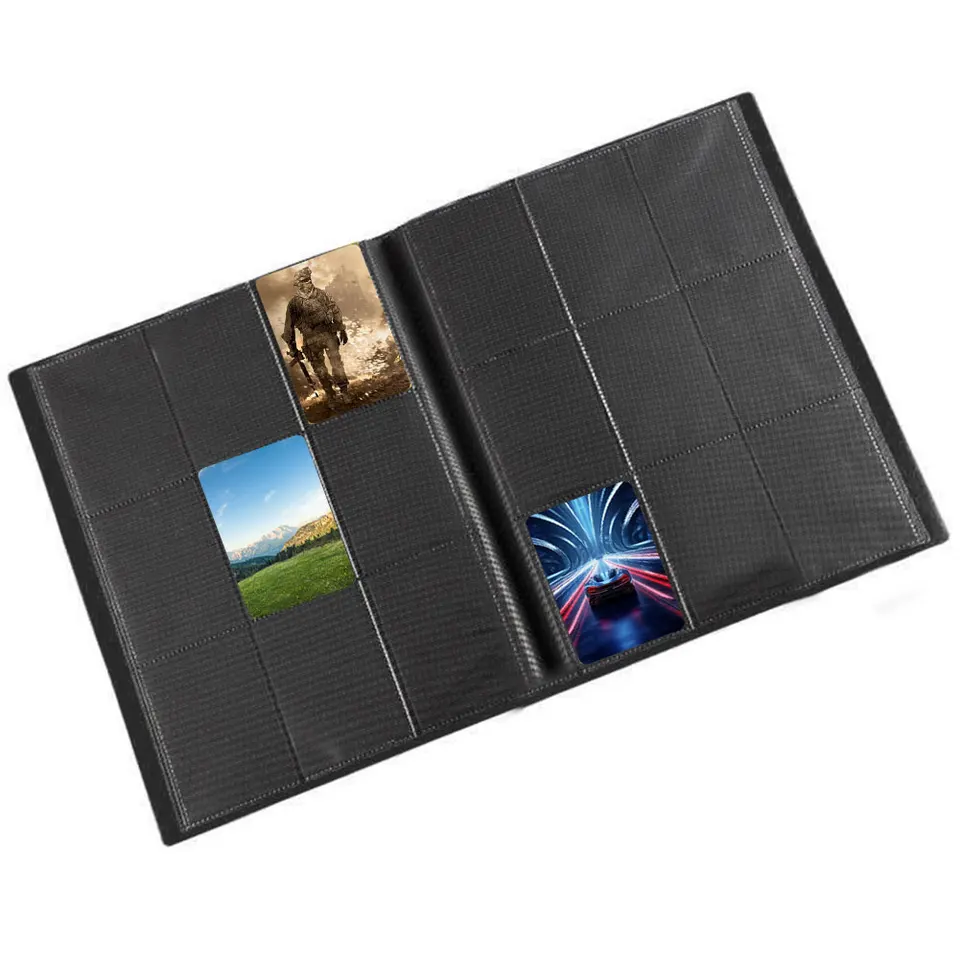 Trading Card Binder 9 Pocket Cartoon Collection Notebook Portable Hold 360  Cards for Pokemon Game Cards Collection - AliExpress 15