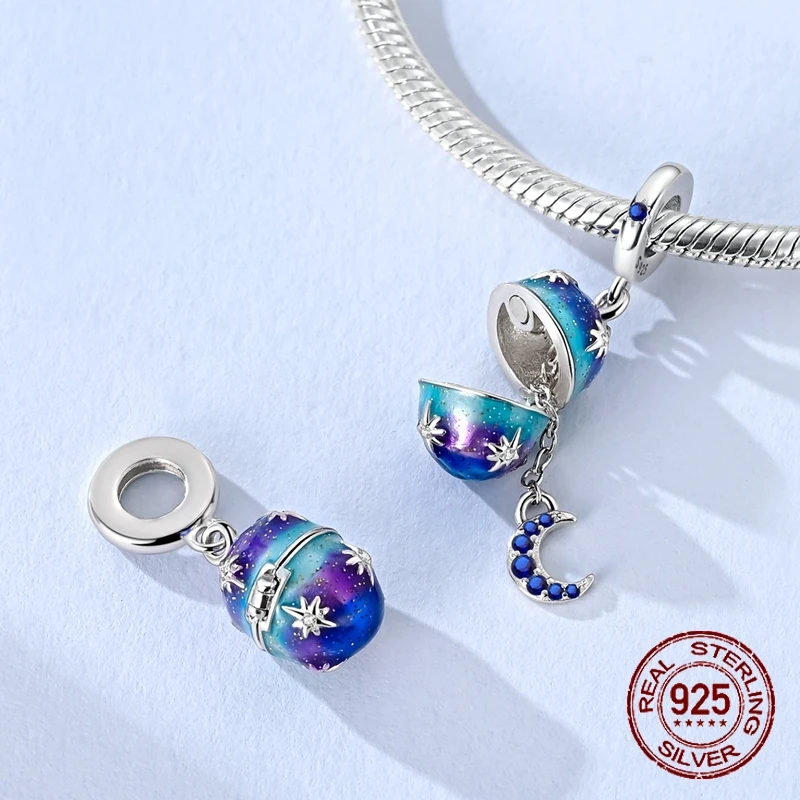 Sterling Openable Charm Bead 5